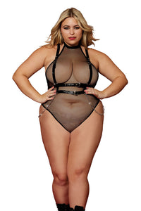 Plus Size Harness Teddy