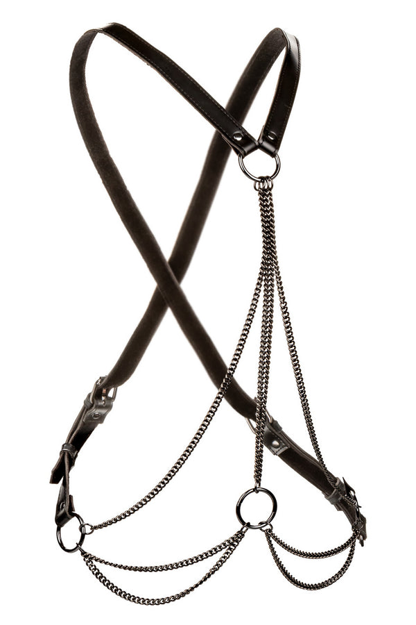 Plus Size Multi Chain Halter