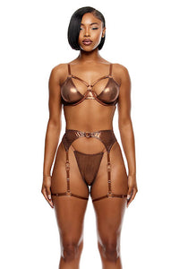 Copper Bra Set