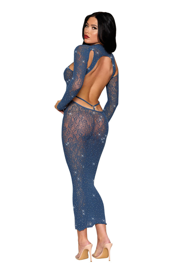 Night Sky Body Stocking Gown