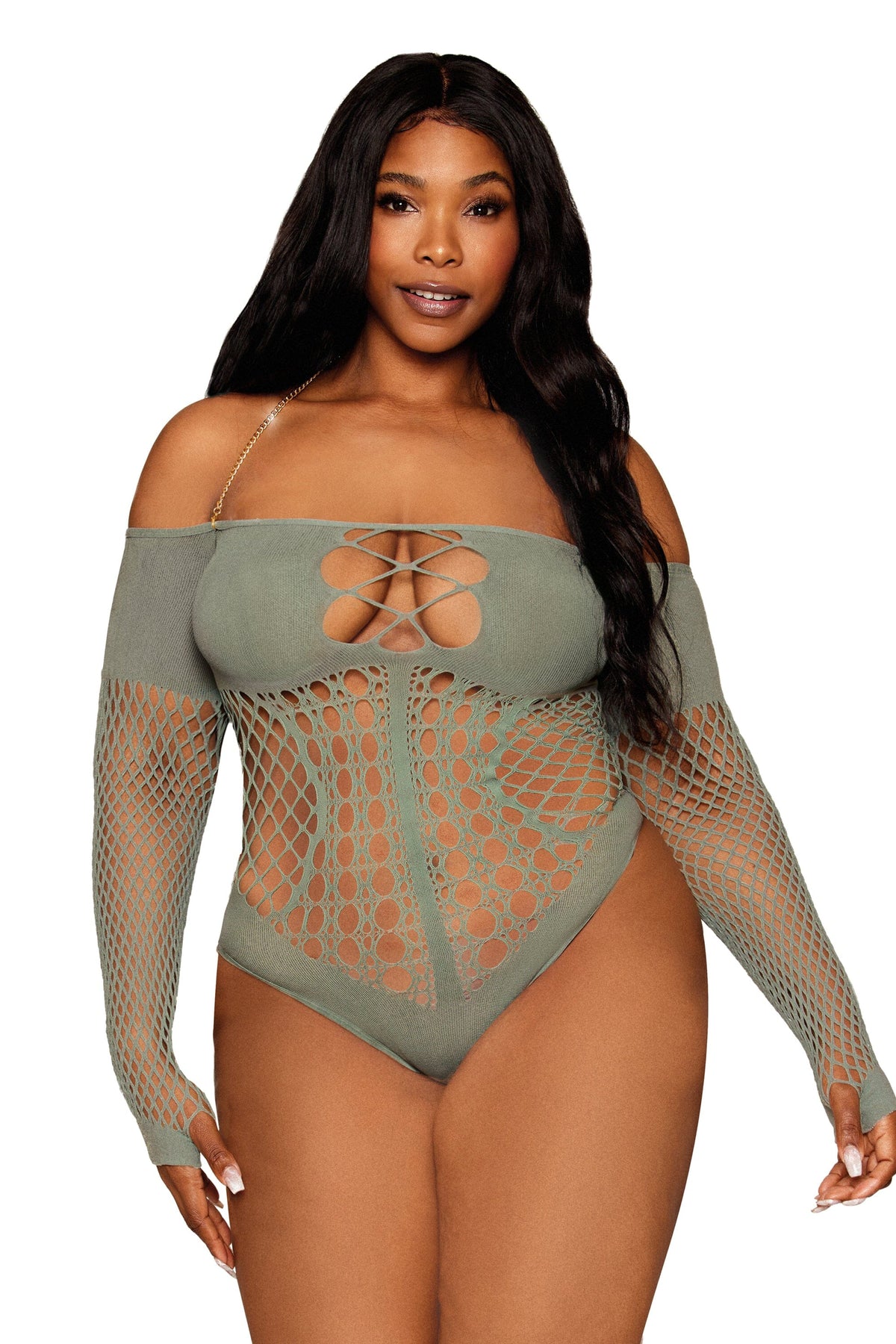 Plus Size Sage Teddy