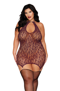 Cherry Bodystocking Dress